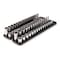 Tekton 3/8 Inch Drive 12-Point Socket Set with Rails, 68-Piece (1/4-1 in., 6-24 mm) SHD91221 - alternate 1
